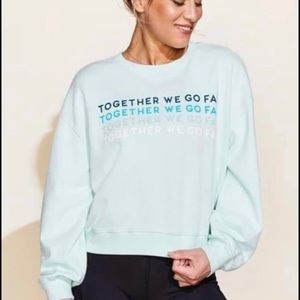 Peloton Mint Sweatshirt